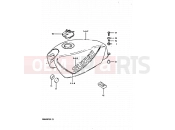 43 - FUEL TANK - Suzuki GSX400FE X (1999)