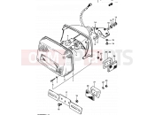32 - REAR COMBINATION LAMP - Suzuki GSX750ES D (1983)