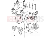 33 - WIRING HARNESS - Suzuki GSX750ES D (1983)
