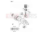 11 - CRANKSHAFT - Suzuki GSX750S D (1983)