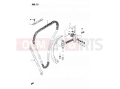 15 - CAM CHAIN (MODEL D) - Suzuki GSX750S D (1983)