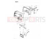 41 - REAR COMBINATION LAMP (E17) - Suzuki GSX750S D (1983)