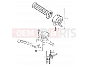 67 - RIGHT HANDLE SWITCH (MODEL N) - Suzuki GT250E N (1992)