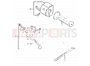 70 - LEFT HANDLE SWITCH (MODEL X) - Suzuki GT250E N (1992)