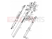 SUZUKI GT250E X (1999) 62 - FRONT FORK