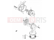 13 - OIL PUMP - Suzuki LS650 M (1991) Savage (E03,E28,E33)