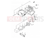 24 - REAR COMBINATION LAMP - Suzuki LS650 M (1991) Savage (E03,E28,E33)
