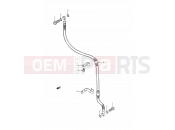 42 - FRONT BRAKE HOSE - Suzuki LS650 M (1991) Savage (E03,E28,E33)