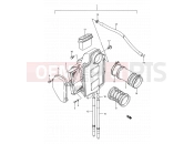 11 - AIR CLEANER - Suzuki LS650 P (1993) Savage (E03,E28,E33)