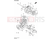 550A - REAR WHEEL - Suzuki LS650 L5 (2015) Savage (E03,E28,E33)