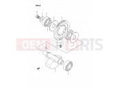 6 - CRANK BALANCER - Suzuki LS650F / LS650P J (1988) Savage (E04,E18,E22,E34,E75,E77)