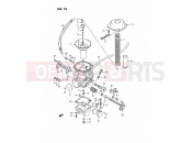10 - CARBURETOR - Suzuki LS650F / LS650P J (1988) Savage (E04,E18,E22,E34,E75,E77)
