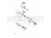 4 - CRANKSHAFT - Suzuki PE250 X (1999)