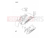 27 - FUEL TANK (MODEL D/H E15,MODEL H E43) - Suzuki PV50 M (1991)