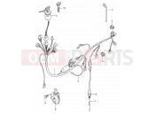 20 - WIRING HARNESS (MODEL M) - Suzuki RC50 M (1991)