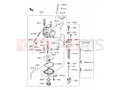 SUZUKI RM100 K3 (2003) (E21) 12 - CARBURETOR