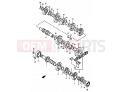 SUZUKI RM250 V (1997) (E02,E04,E24) 11 - TRANSMISSION