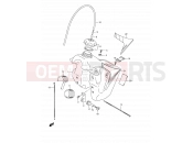 SUZUKI RM250 K1 (2001) (E02,E04,E24) 19 - FUEL TANK