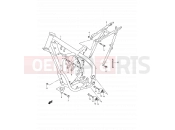 SUZUKI RM250 K1 (2001) (E02,E04,E24) 16A - FRAME (MODLE K2)
