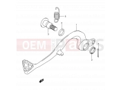 SUZUKI RM250 K4 (2004) (E03,E28) 18 - REAR BRAKE