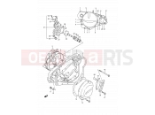 SUZUKI RM250 M (1991) (E03,E28,E33) 4A - CRANKCASE COVER - WATER PUMP (MODEL L/M/N)