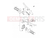 SUZUKI RM250 M (1991) (E03,E28,E33) 27A - HANDLE SWITCH (MODEL N)
