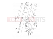 SUZUKI RM250 M (1991) (E03,E28,E33) 22B - FRONT DAMPER (MODEL M)