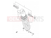 SUZUKI RM250 M (1991) (E03,E28,E33) 32 - SHOCK ABSORBER (MODEL K)