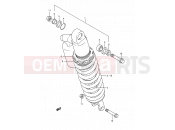 SUZUKI RM250 M (1991) (E03,E28,E33) 32A - SHOCK ABSORBER (MODEL L)
