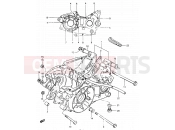SUZUKI RM500 E (1984) 2 - CRANKCASE