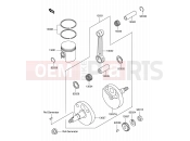 4 - CRANKSHAFT/PISTON - Suzuki RM60 K3 (2003) (E28)