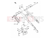 18 - SWINGARM - Suzuki RM60 K3 (2003) (E28)