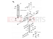 19 - REAR SUSPENSION - Suzuki RM60 K3 (2003) (E28)