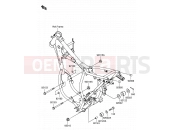 SUZUKI RM65 K3 (2003) (E24) 17 - ENGINE MOUNT