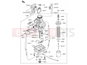 SUZUKI RM65 K4 (2004) (E21) 12 - CARBURETOR