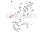 SUZUKI RM65 K4 (2004) (E21) 31 - REAR BRAKE