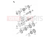 SUZUKI RM65 K4 (2004) (E28) 7 - TRANSMISSION