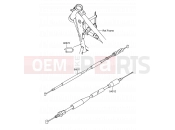 SUZUKI RM65 K4 (2004) (E28) 36 - CABLE
