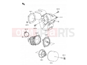 2 - AIR CLEANER - Suzuki RM65 K5 (2005) (E03)