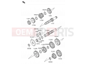 7 - TRANSMISSION - Suzuki RM65 K5 (2005) (E03)