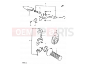 SUZUKI RM80H D (1983) 31 - RIGHT HANDLE SWITCH