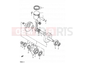 SUZUKI RM80X E (1984) 4 - CRANKSHAFT