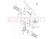 SUZUKI RM80X X (1999) 24 - HANDLE LEVER