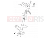 SUZUKI RM80X X (1999) 29 - STEERING STEM