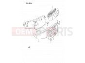 SUZUKI RM80 M (1991) (E24) 20A - FRAME COVER (MODEL M/N)