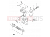 SUZUKI RM80 H (1987) (E03,E28,E33) 32 - FRONT MASTER CYLINDER (MODEL G/H/J)