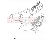 SUZUKI RM80 N (1992) (E03,E28,E33) 22A - FRAME COVER (MODEL M/N)