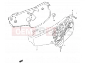 SUZUKI RM80 S (1995) (E03,E28,E33) 22B - FRAME COVER (MODEL P/R/S)