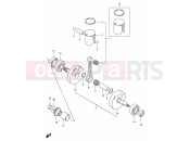 SUZUKI RM80 V (1997) (E24) 5 - CRANKSHAFT