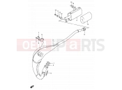 SUZUKI RM80 X (1999) (E24) 8 - MUFFLER